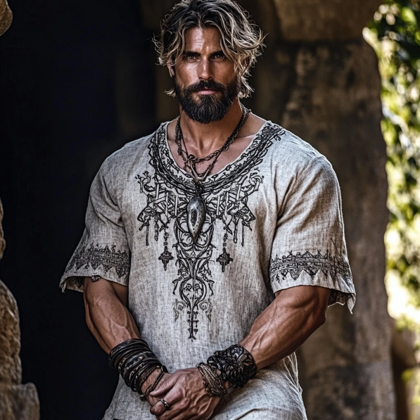 Men's Viking Vintage Celtic Casual Shirt